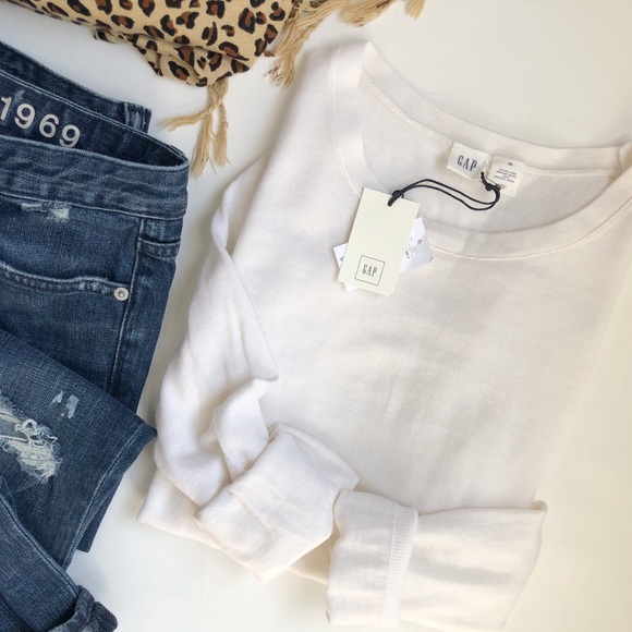 GAP Sweaters - NWT Gap Merino Wool Cream Sweater